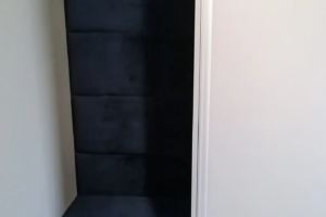 Tapicerowane siedzisko do wnętrza