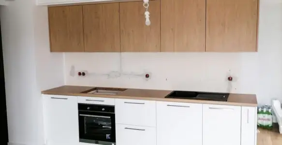 Kuchnia w nowoczesnym wykończeniu