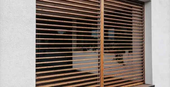 Pergole tarasowe z drewnianych paneli