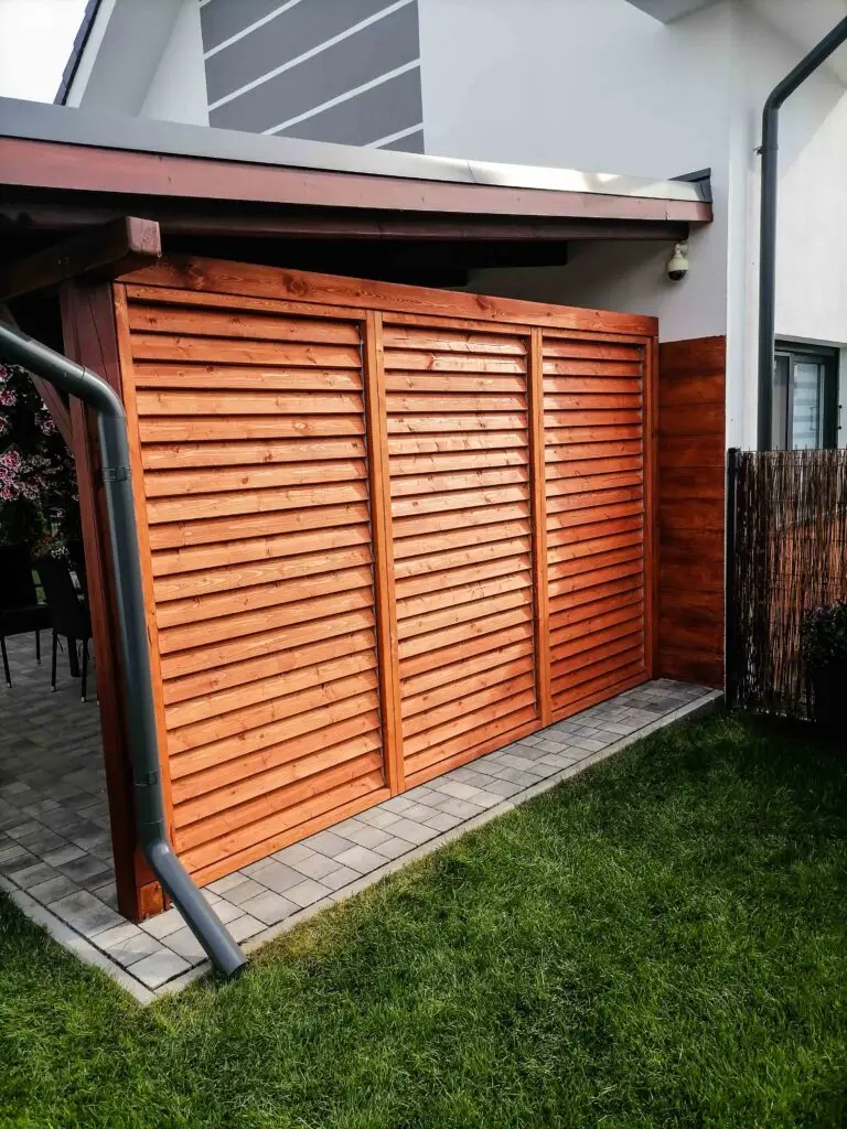 Pergola osłonowa na taras – MS Meble Wolsztyn