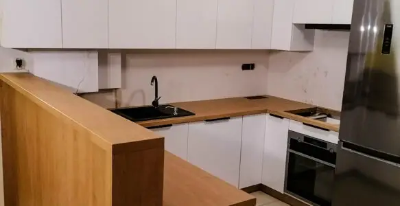 Biała kuchnia w połysku